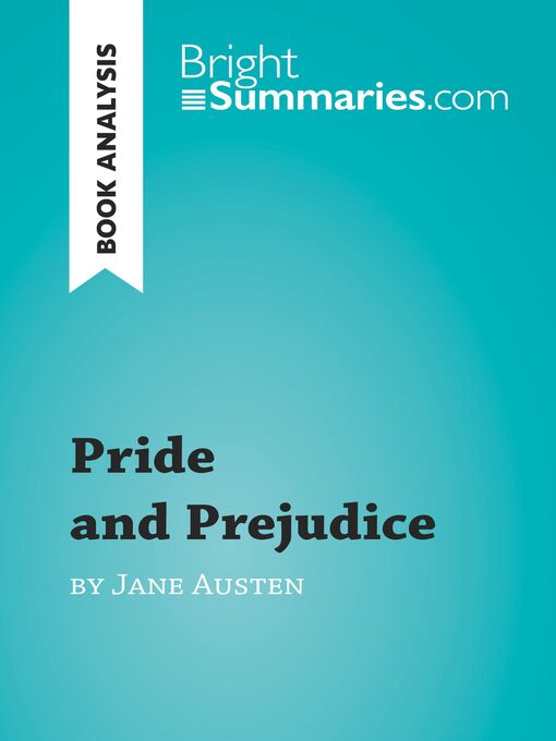 Cover image for Pride and Prejudice by Jane Austen (Book Analysis)